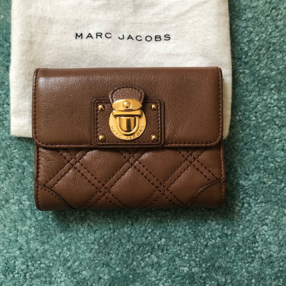Marc Jacobs Quilted Leather Wallet - Made in Italy